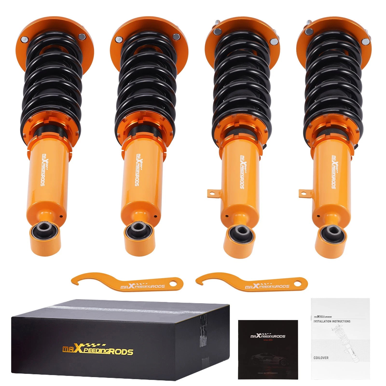 Coilover Shocks for Toyota Supra MK3 (1987-1992) 24 Way Adjustable