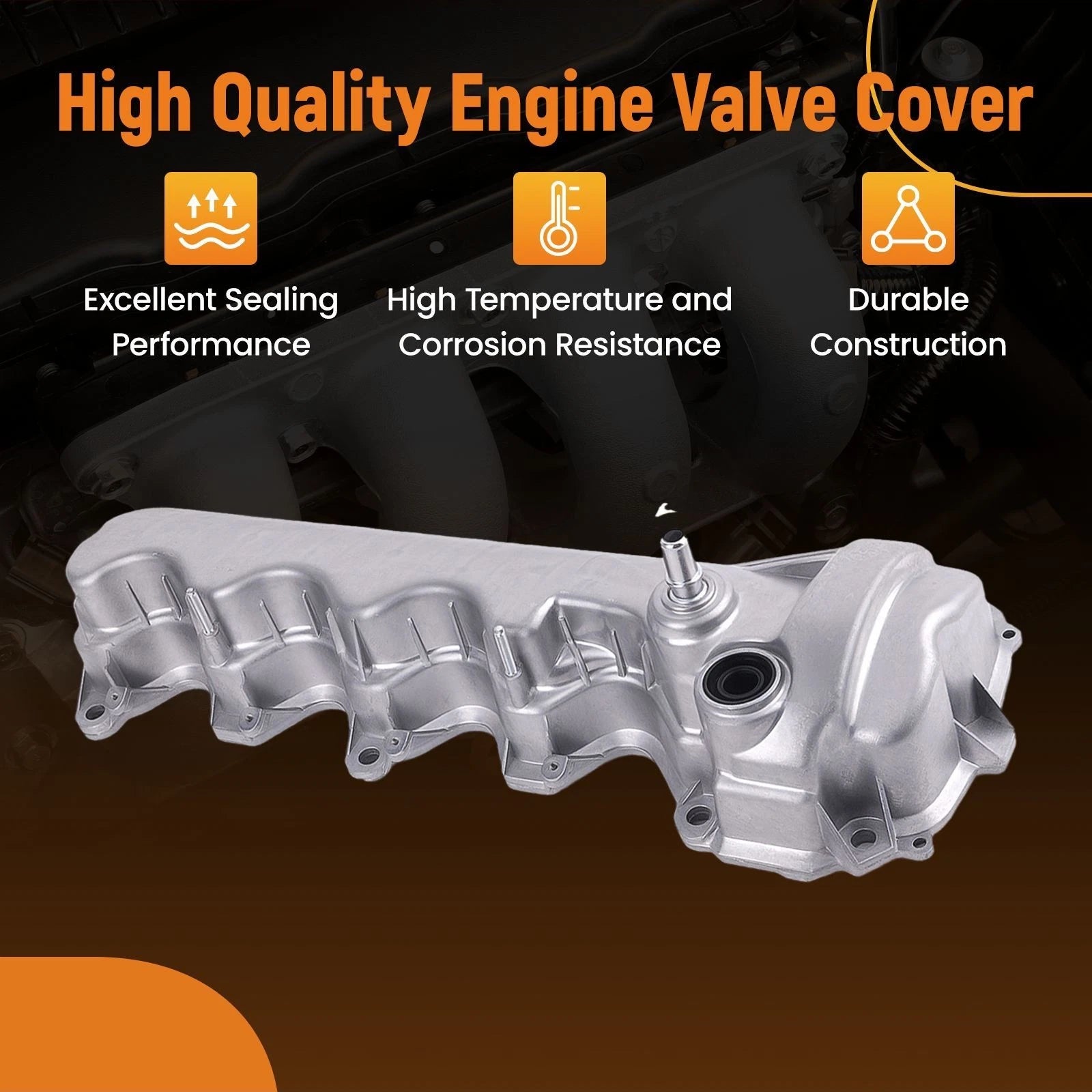 Left Side Valve Cover for Ford F-150 F-250 F-350 (2004–2010)
