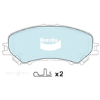 Brake Pads Set 4WD for Nissan X-Trail Wagon (2013-2022)