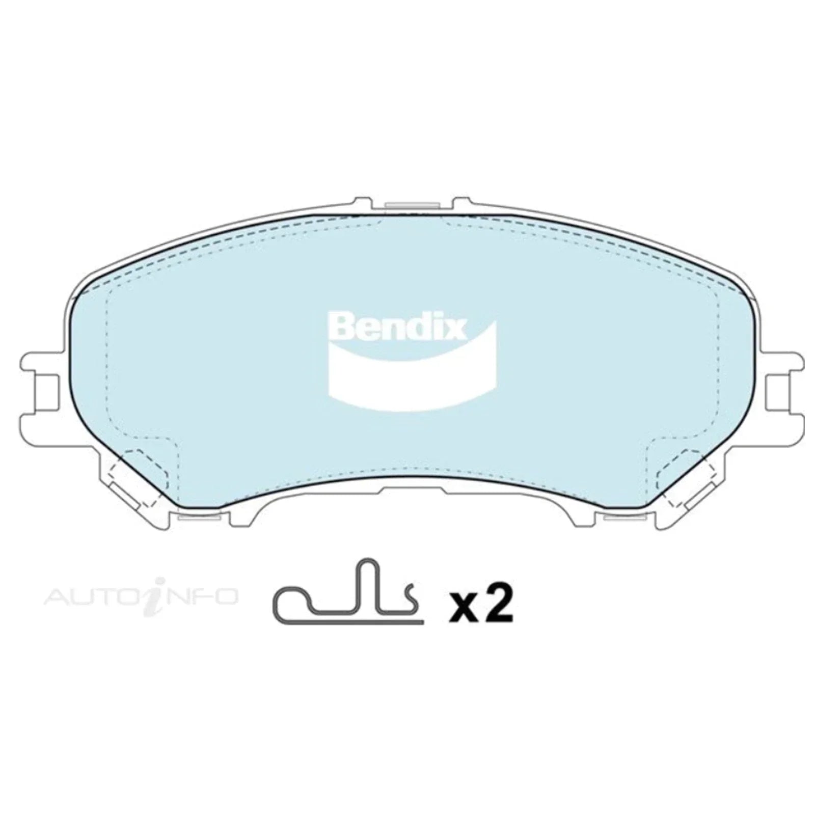 Brake Pads Set 4WD for Nissan X-Trail Wagon (2013-2022)