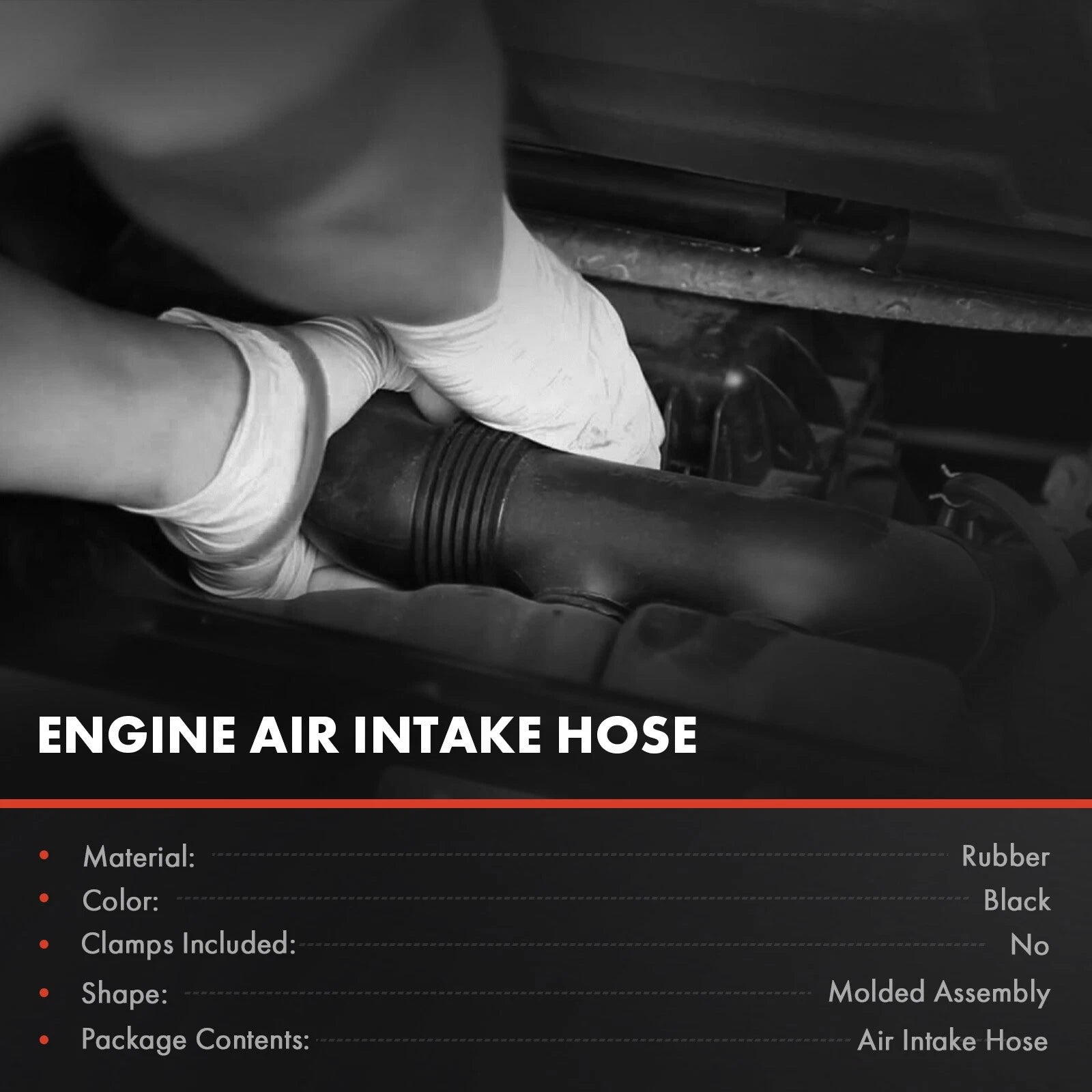 Turbocharger Air Intake Hose for Mercedes-Benz C250 E200 E250 SLK200 (2011–2016)