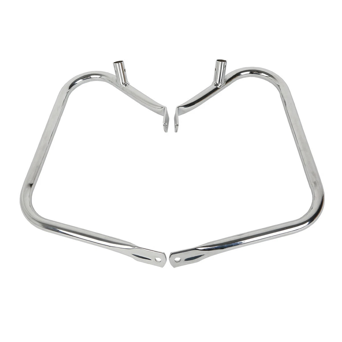 Chrome Saddlebag Guard Bracket for Harley Touring Electra Glide (1997–2013)
