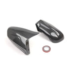 Pair Carbon Look Side Mirror Cover Caps for Lexus IS250/IS350 (2006–2012)