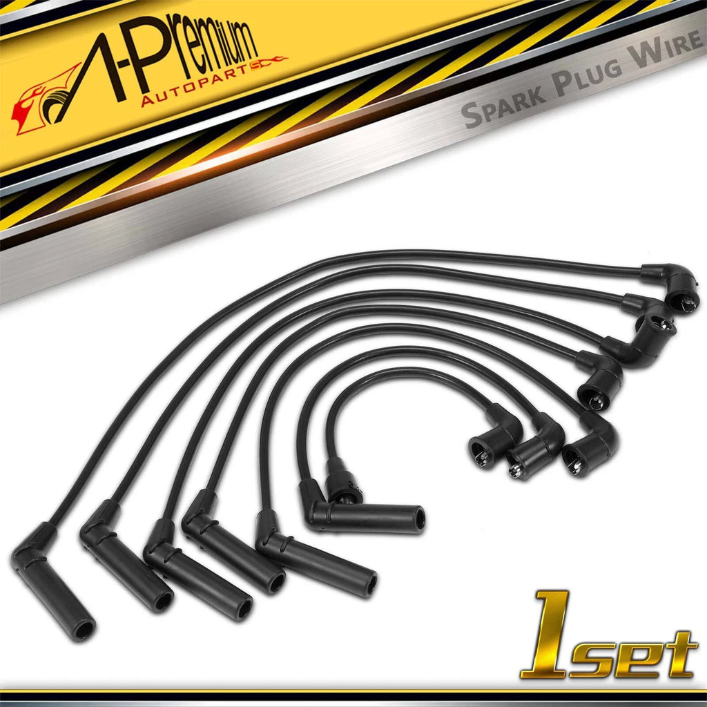 7X Spark Plug Wire Set for Mitsubishi 3000GT (1997–1999) 3.0L SOHC 7mm