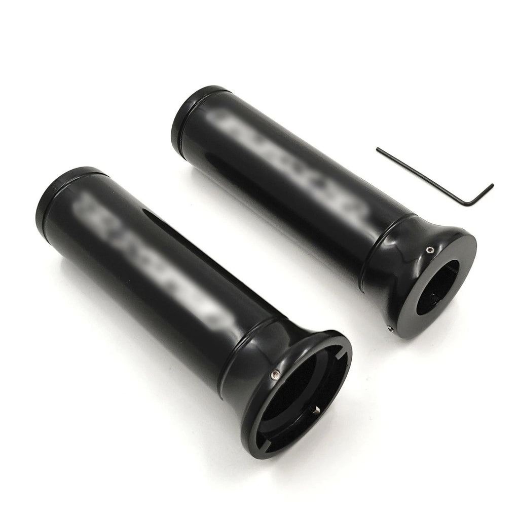 Custom 22mm Handlebar Grips for Suzuki GSX-R 600 750 1000 Hayabusa (2001–2023)