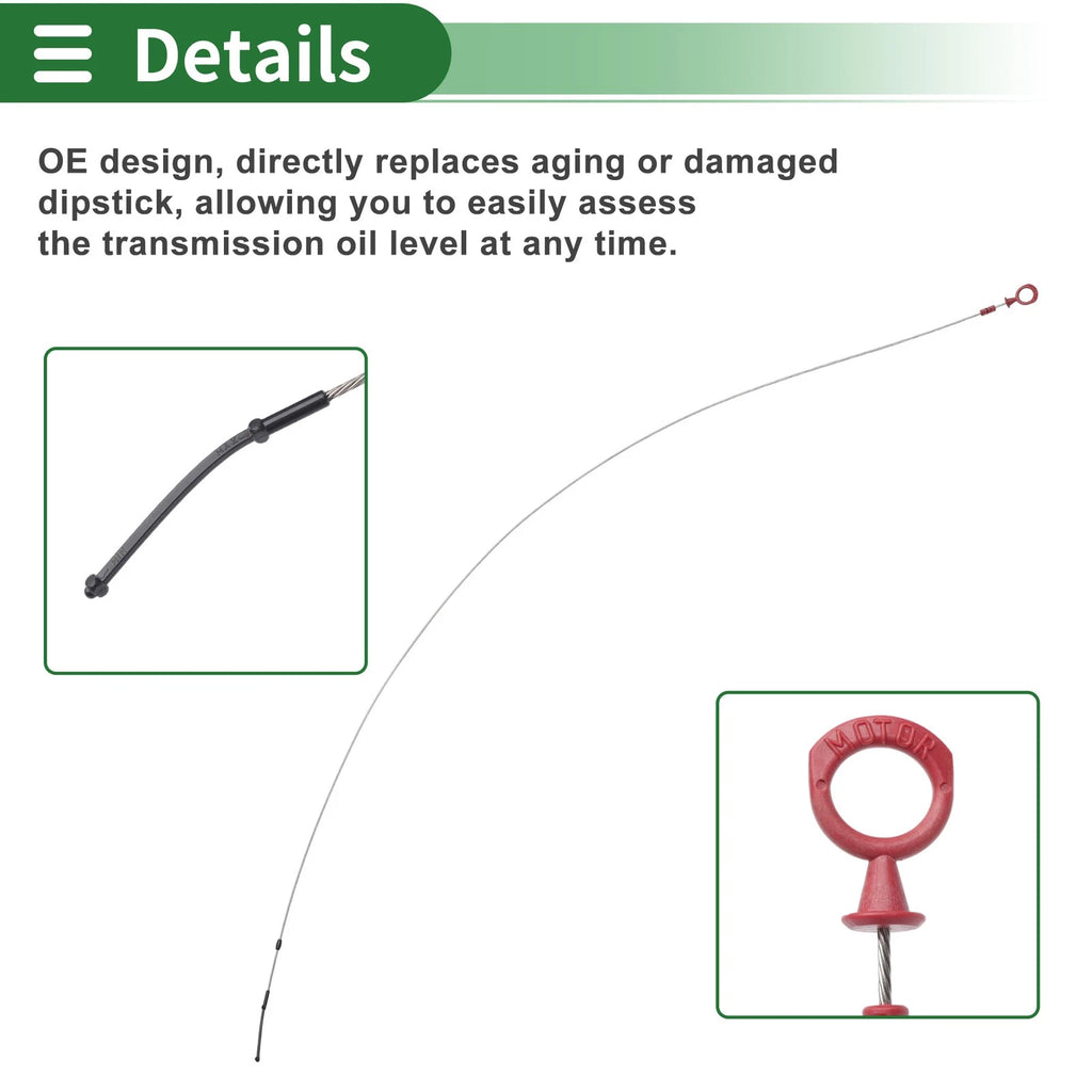 Oil Level Dipstick No. 20758415/20466597 for Audi A4L 1.8T/2.0T (2012–2025)