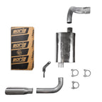 Borla Pro 2.5" Single Exhaust Kit for Jeep Wrangler (2018–2025)