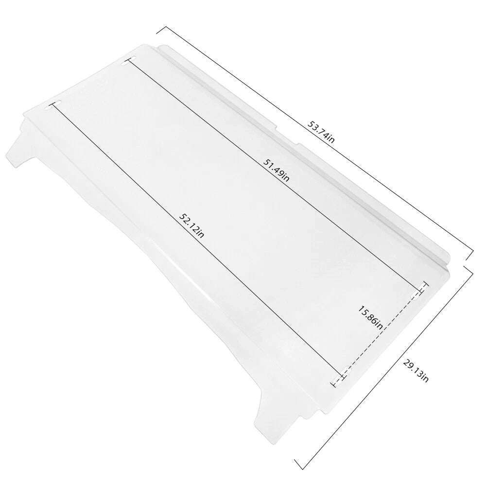 Front Full Windshield for Kawasaki Teryx 4 750/800 (2012-2015)