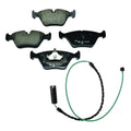 Hella Front Low-Met Disc Brake Pad Set w/Sensor for BMW E36 M3 Z3 (1995–2002)