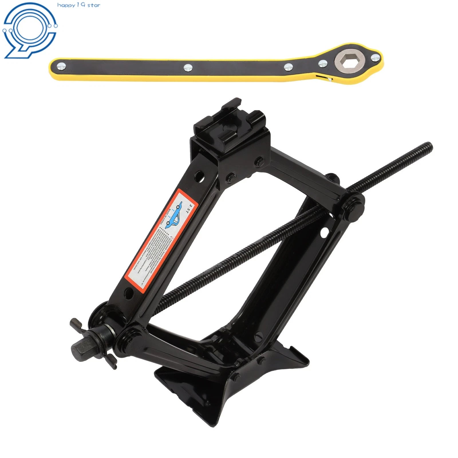 2.5 Tons Scissor Jack with Ratchet Handle (Universal Fit)