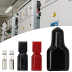 30AMP Anderson Connectors with Rubber Black PVC Dust Cover for
