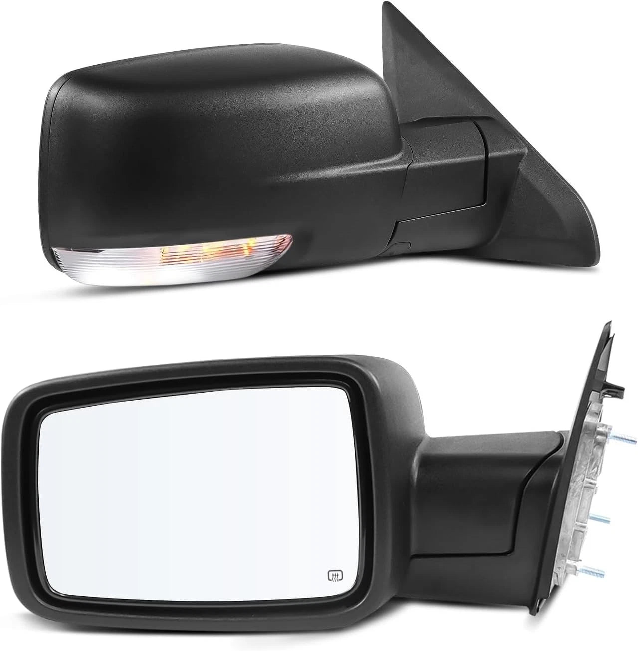 Right Side Power Heated LED Signal View Mirror for Dodge Ram 1500 (2009–2012)