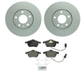 Set of 2 Front Vented Rotors 288mm for Audi VW L4 V6