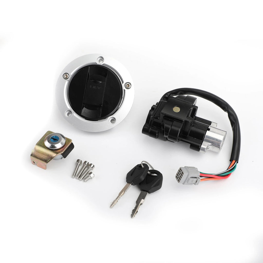 Ignition Switch & Fuel Gas Cap Lock Keys for Suzuki GSF 650 1200 1250 (1999–2006)
