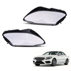Headlight Lens Cover for Mercedes-Benz C-Class W205 (2015–2017)
