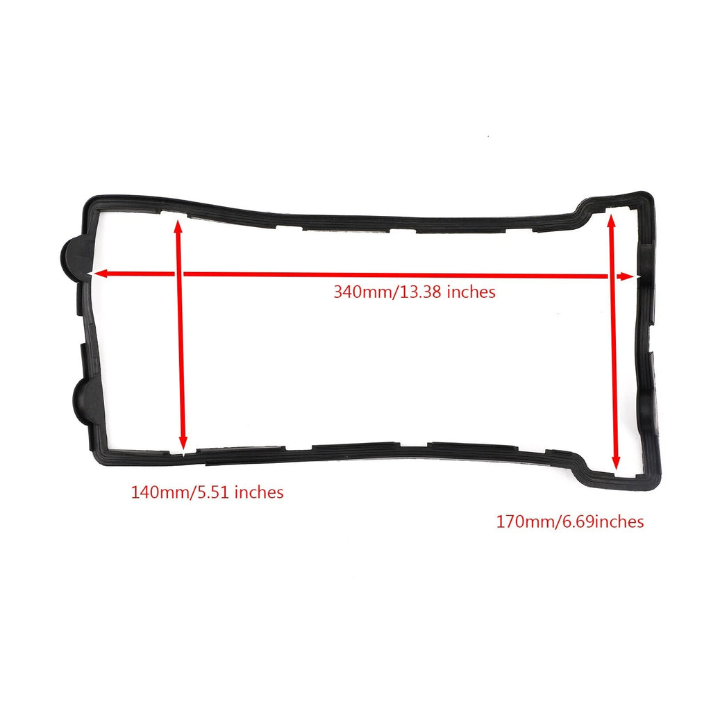 Cylinder Head Cover Gasket for Kawasaki ZX400 ZXR400 ZX-4 ZR400 (1989–1999) NOS11009-1732 UE