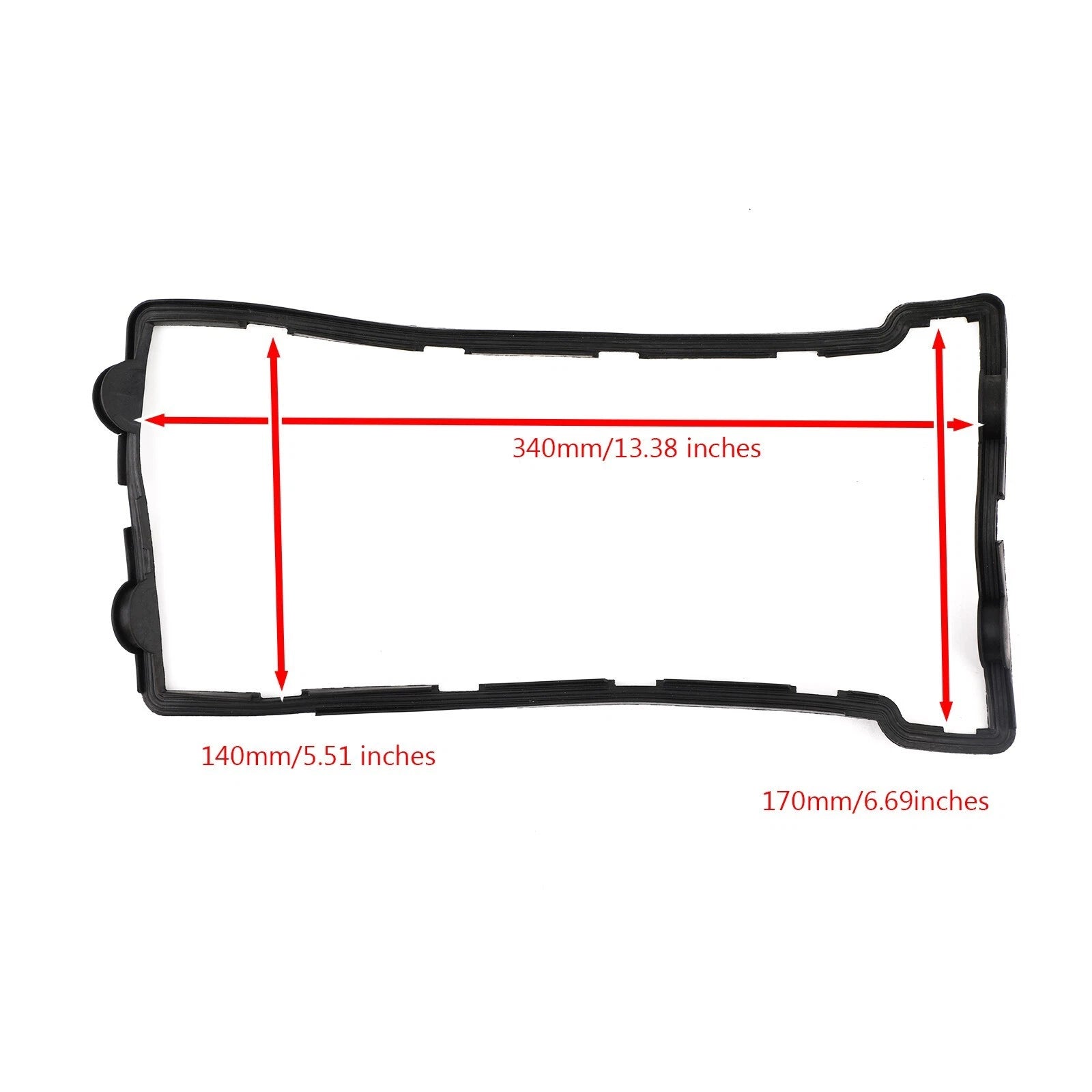 Cylinder Head Cover Gasket for Kawasaki ZX400 ZXR400 ZX-4 ZR400 (1989–1999) NOS11009-1732 UE