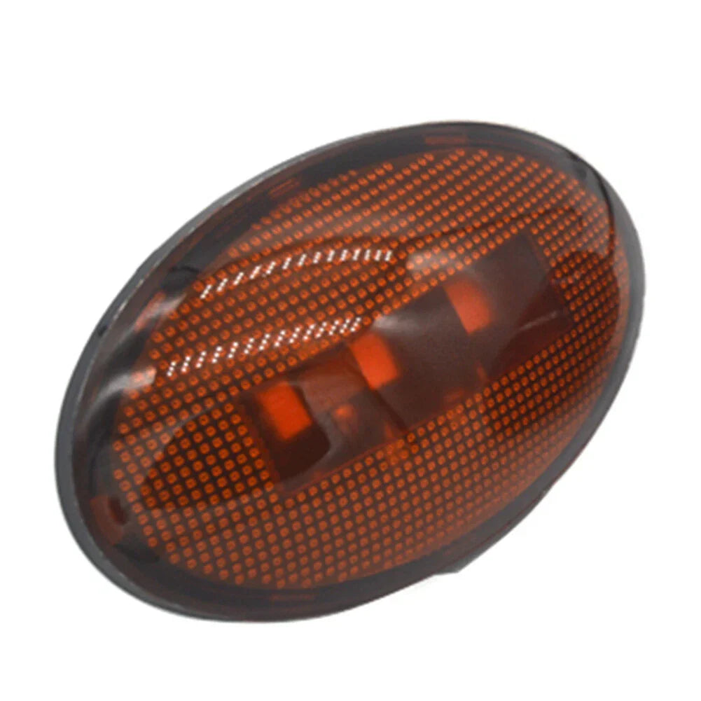 3 x LED Oval Side Marker Lights for Car Bus Trailer Lorry Tractor Motorhome