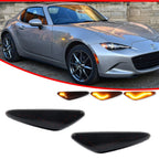 Amber Sequential LED Side Marker Turn Signal Lights for Fiat 124 Spider (2017–up)