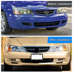 Set of 2 Fog Lights for Acura TL Sedan (2002–2003)