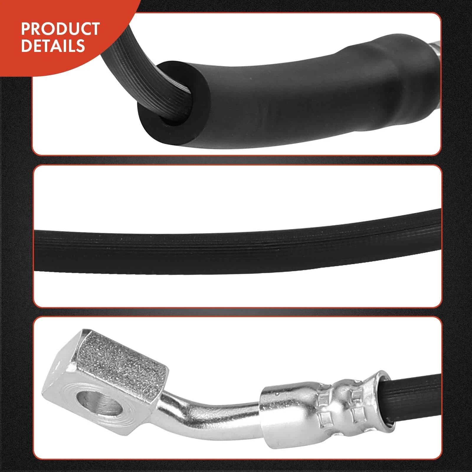 Front Driver Brake Hydraulic Hose for Chevy Corvette (2014â2019)
