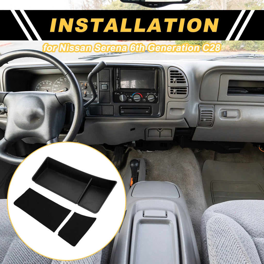 Center Console Armrest Organizer Tray for Nissan Serena (2005–2019)
