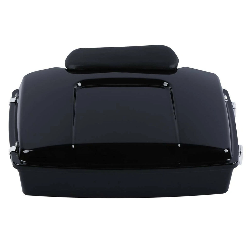 Trunk Backrest Chrome Rack for Harley Touring (1997–2008)