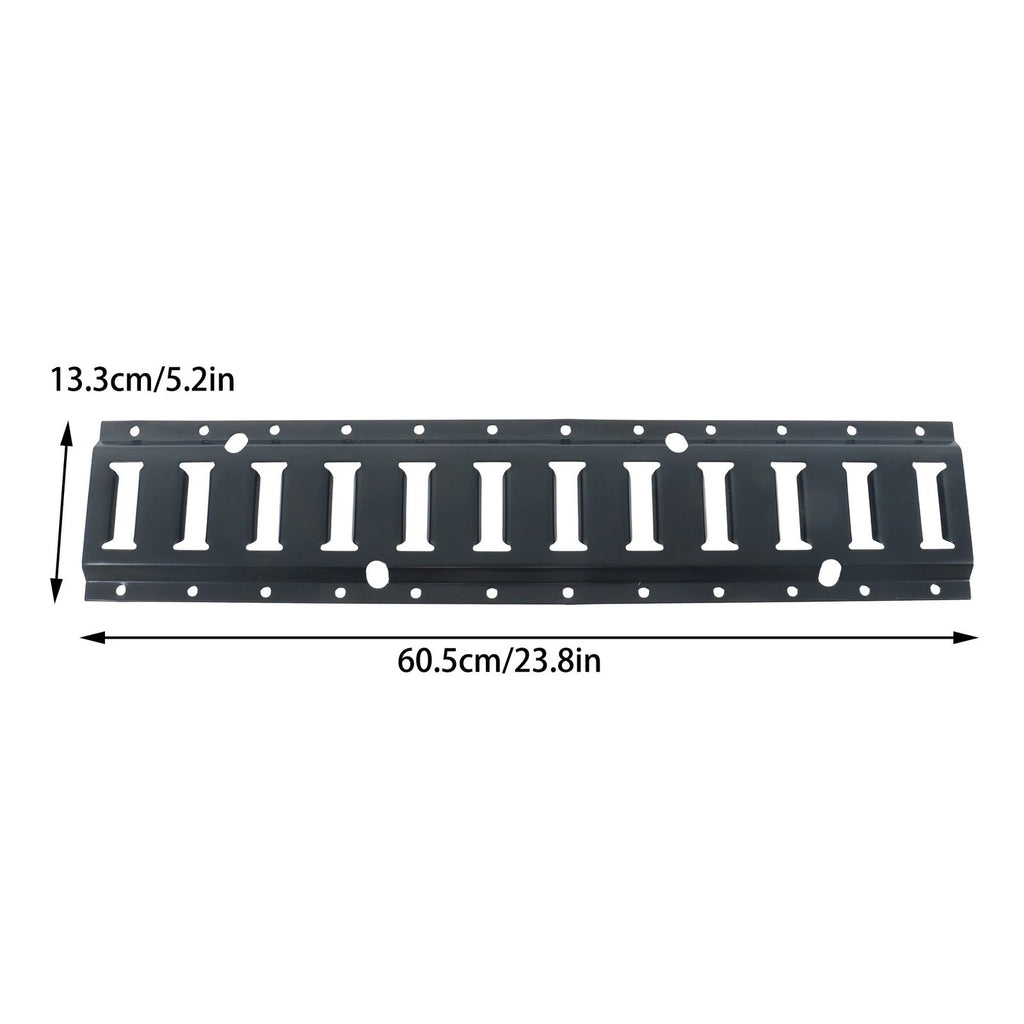 Set of 4 E Track Tie Down Rails for Universal Fit (2')