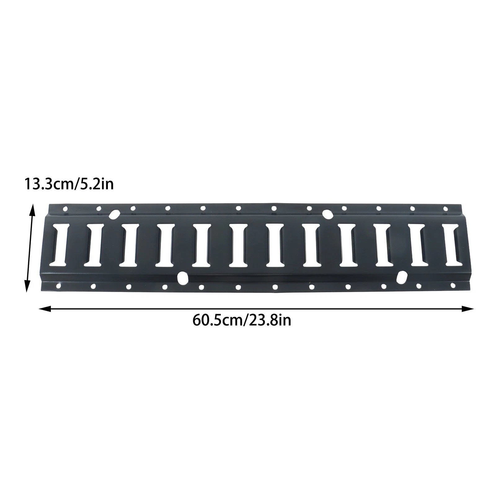 Set of 4 E Track Tie Down Rails for Universal Fit (2')