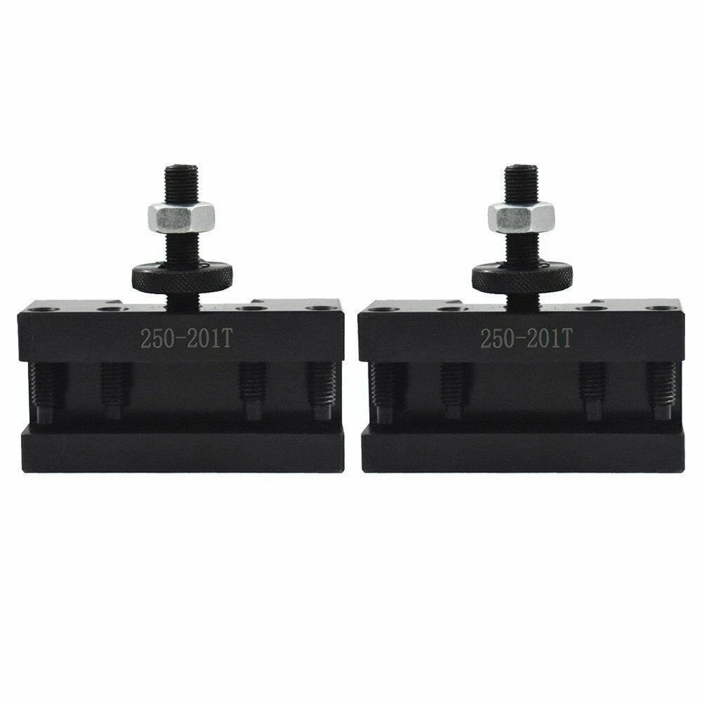 Wedge Type Tool Post for Lathe 10-15" with 7PC Tool Holders BXA 250-222