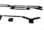 Tailgate Insert Letters Matte Black OEM Style for 2020-2022 Ford Super Duty