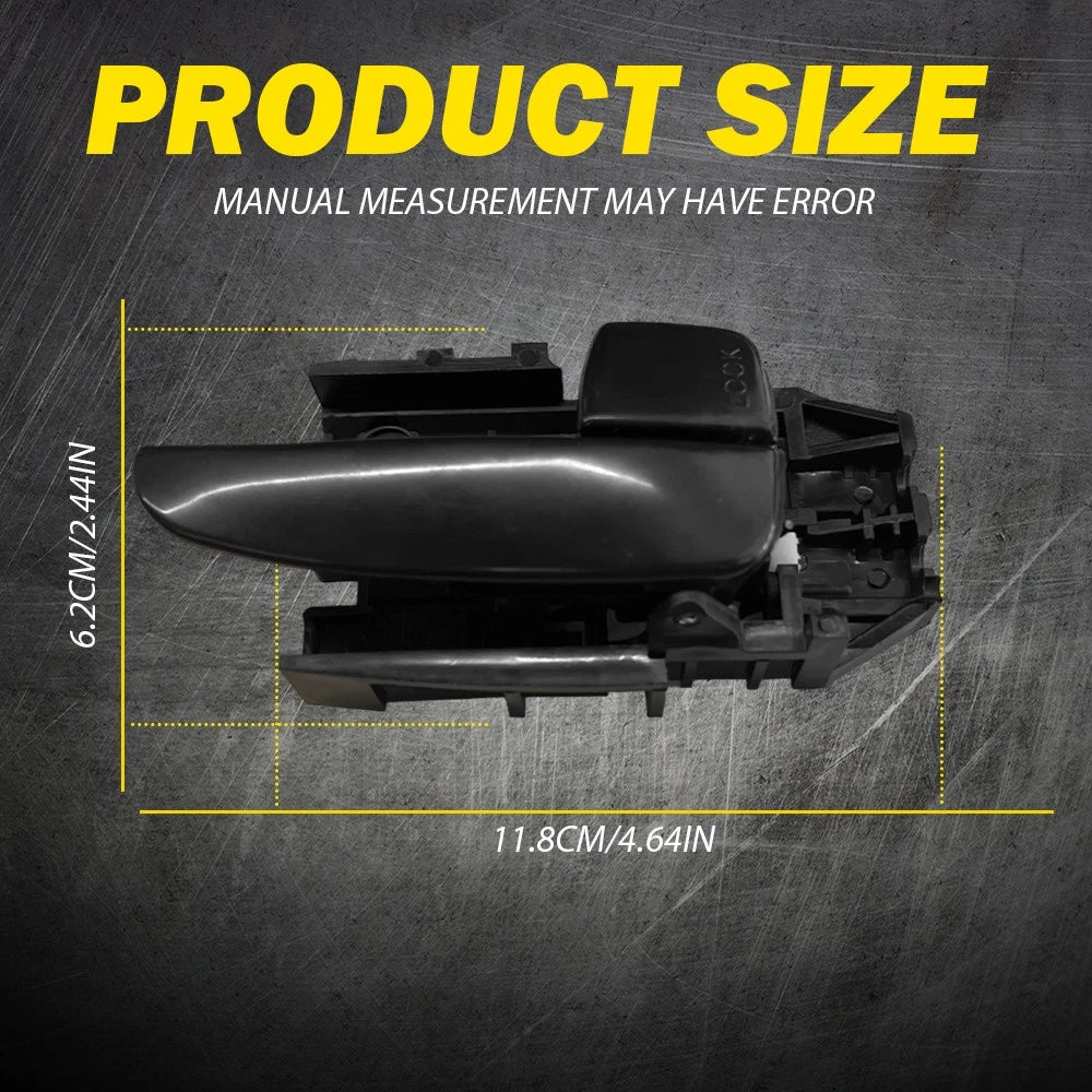 Front Black Interior Door Handle Set for Hyundai Elantra (2001â2006)