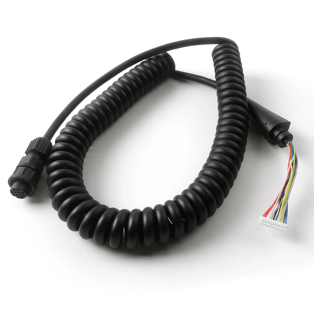 Coiled Microphone Cable for Raytheon Ray260 VHF Radio (R70271)