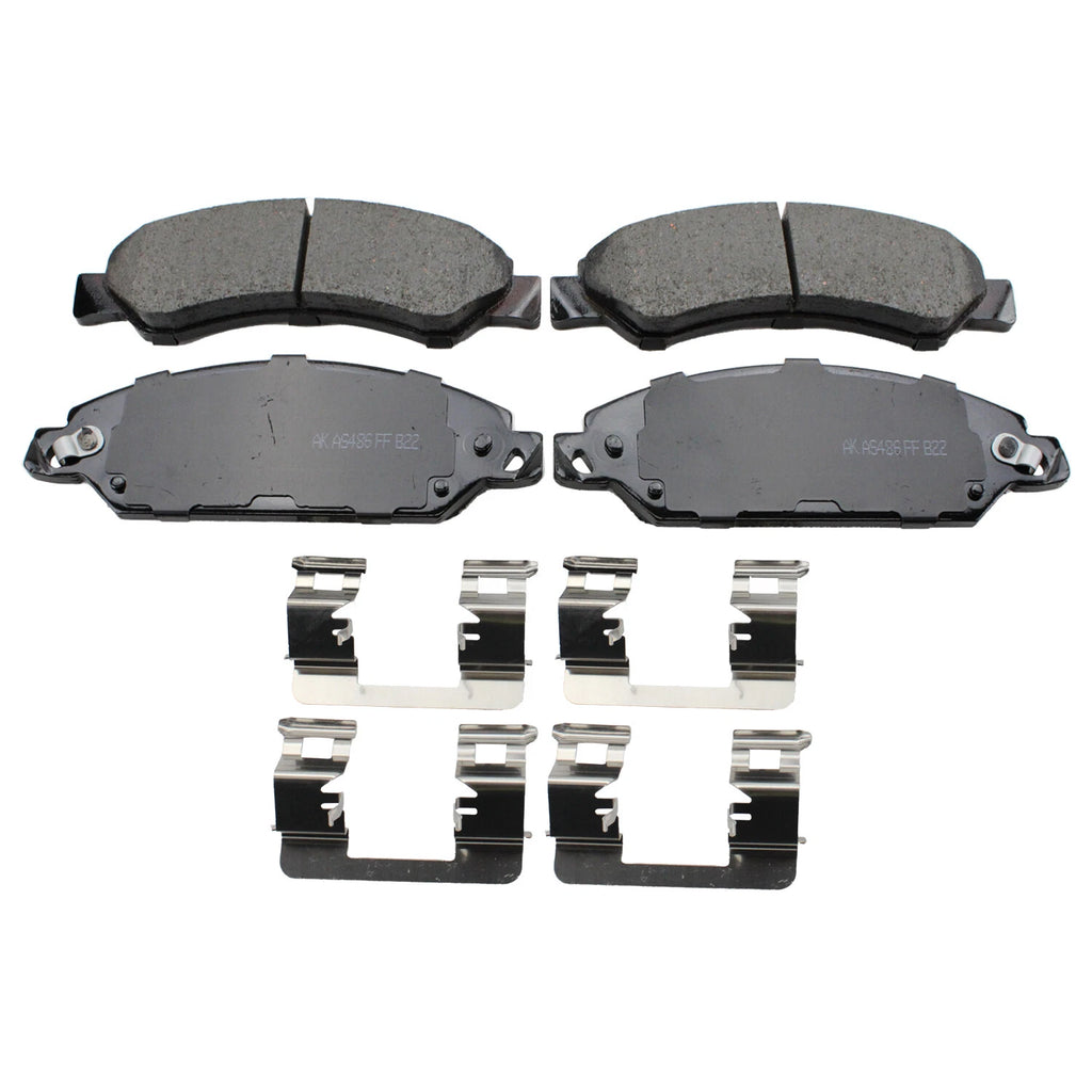 Front Disc Brake Pads for Chevy Silverado 1500, Tahoe, GMC Sierra 1500 (Akebono)
