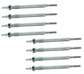 Set of 8 Steel Diesel Glow Plugs for GMC Chevrolet 6.6L V8 (2001–2016)