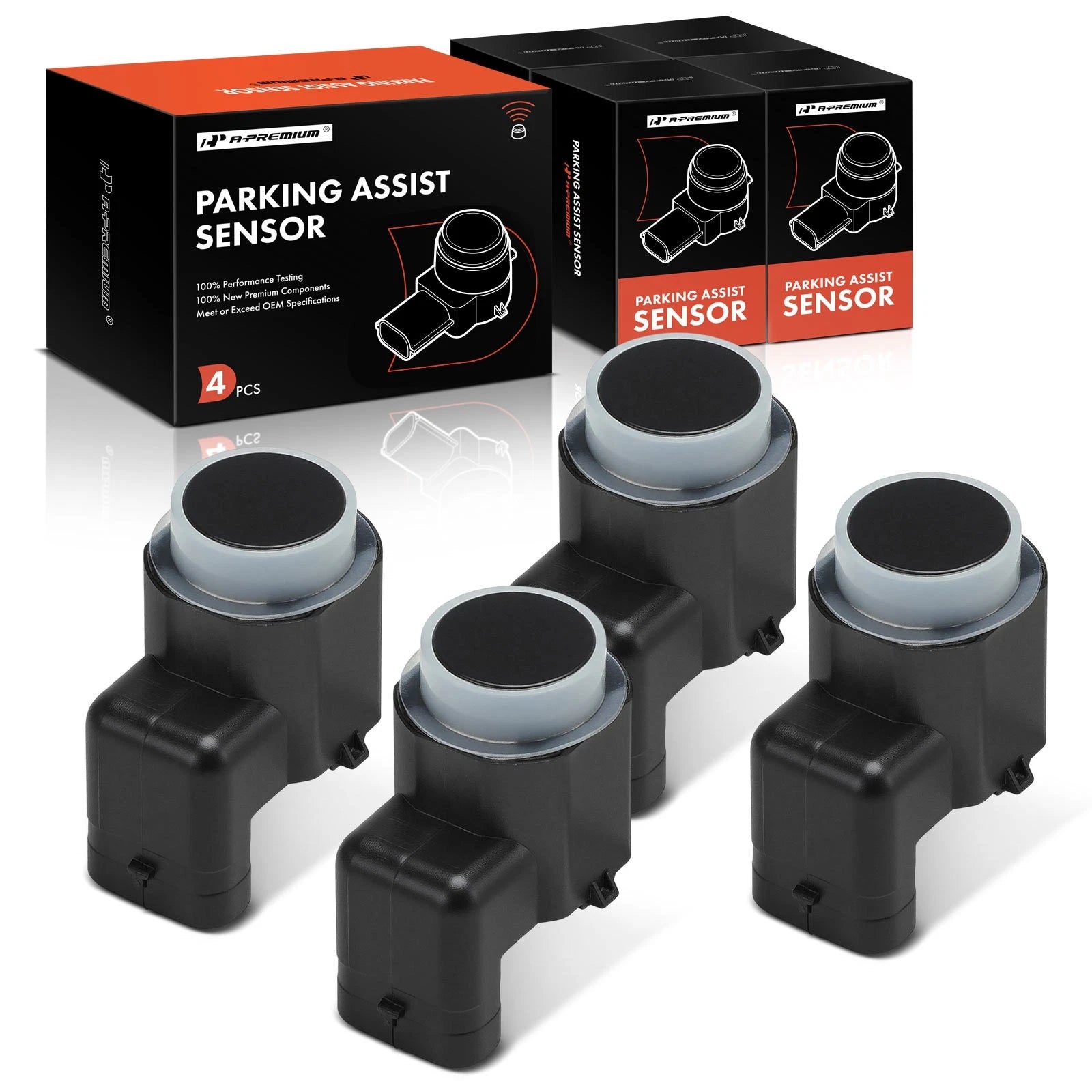 Set of 4 Front Side Parking Assist Sensors for Kia Ceed (2012–2015)