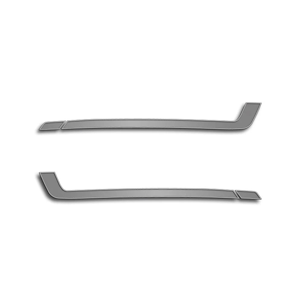 Brushed Stainless Steel Side Console Trim Plate for Dodge Challenger SRT8 (2008–2014)