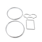 Speedometer Gauge Dial Rings Trim for VW Golf MK4, Passat B5, T4, Jetta 4, Bora