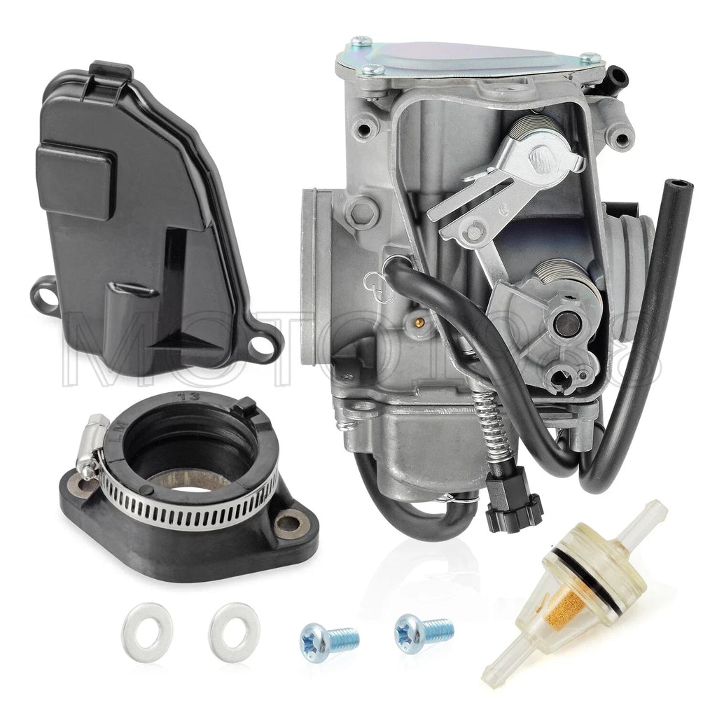 Carburetor & Intake Manifold Boot for HONDA TRX350 FourTrax 4x4 (1986–1987)