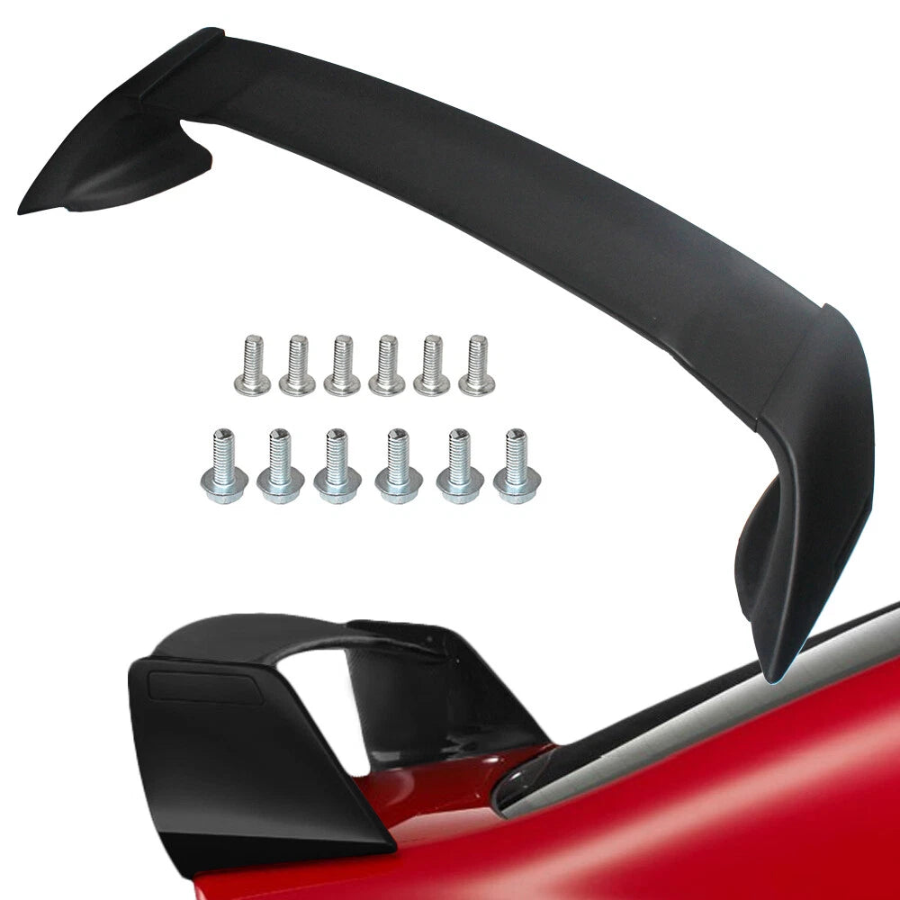 Mugen Style Black Primed Trunk Wing Spoiler for Honda Civic 4DR Sedan (2012–2015)
