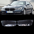 Headlight Lens Clear Cover for BMW 7 Series G11 G12 (2016–2019) A Pair
