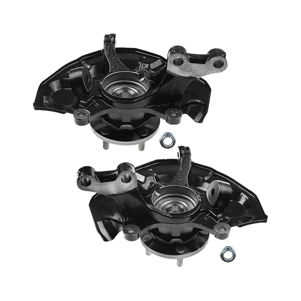 2X Front Steering Knuckle & Wheel Bearing Hub Assembly for Toyota Camry (2007–2011)