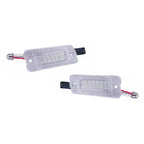 White LED License Plate Lights for Mercedes-Benz W164 W251 X164 (2006-2015)