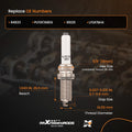 Iridium Spark Plug for Audi A3 Quattro A4 allroad VW Golf R (2015–2020)