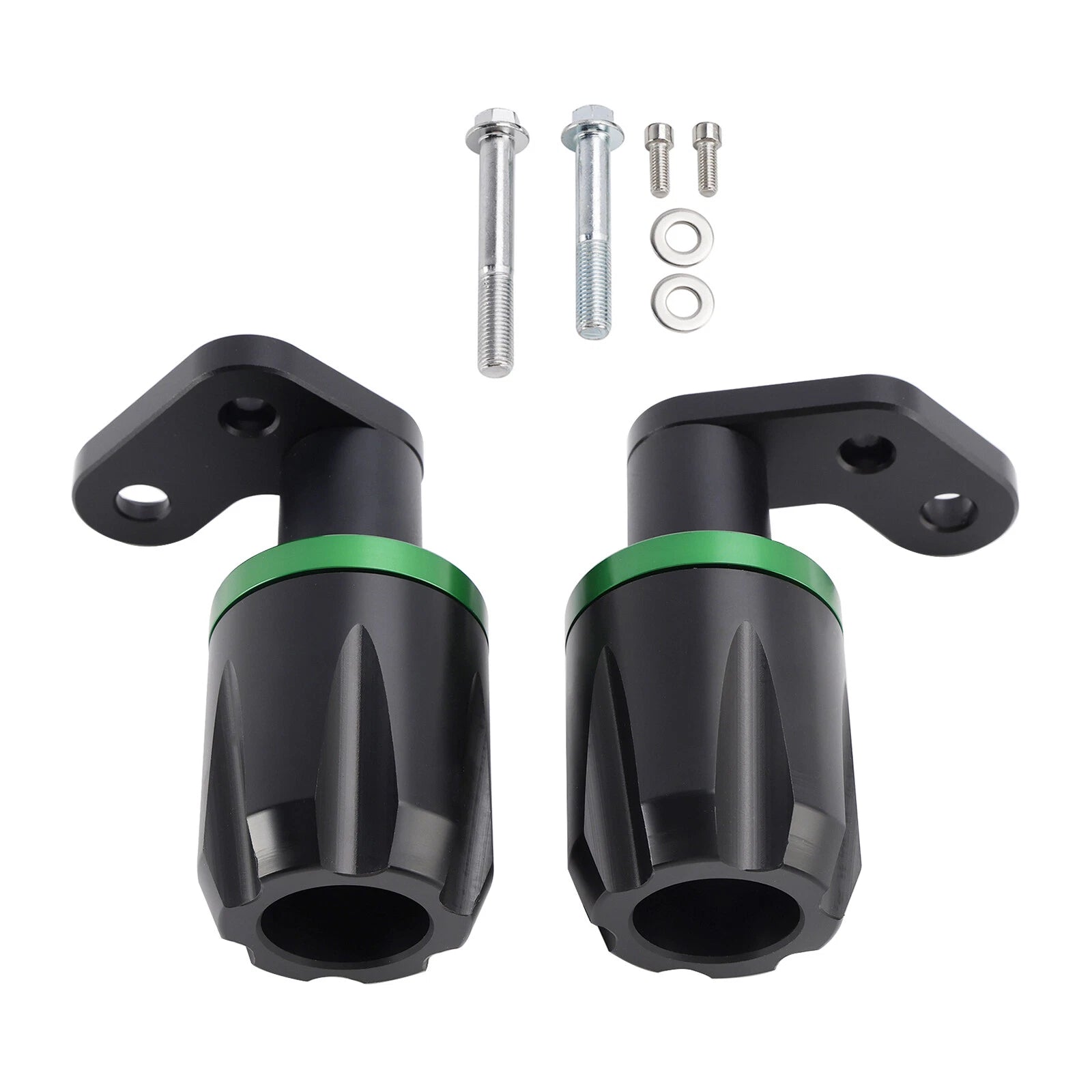 Crash Bobbin Protector Slider for Kawasaki ZX-6R (2024–2025) - Aluminum Green