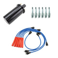 NGK Ignition Coil Wires & 6 Nickel Spark Plugs for Apollo Blazer Sprint (L6)