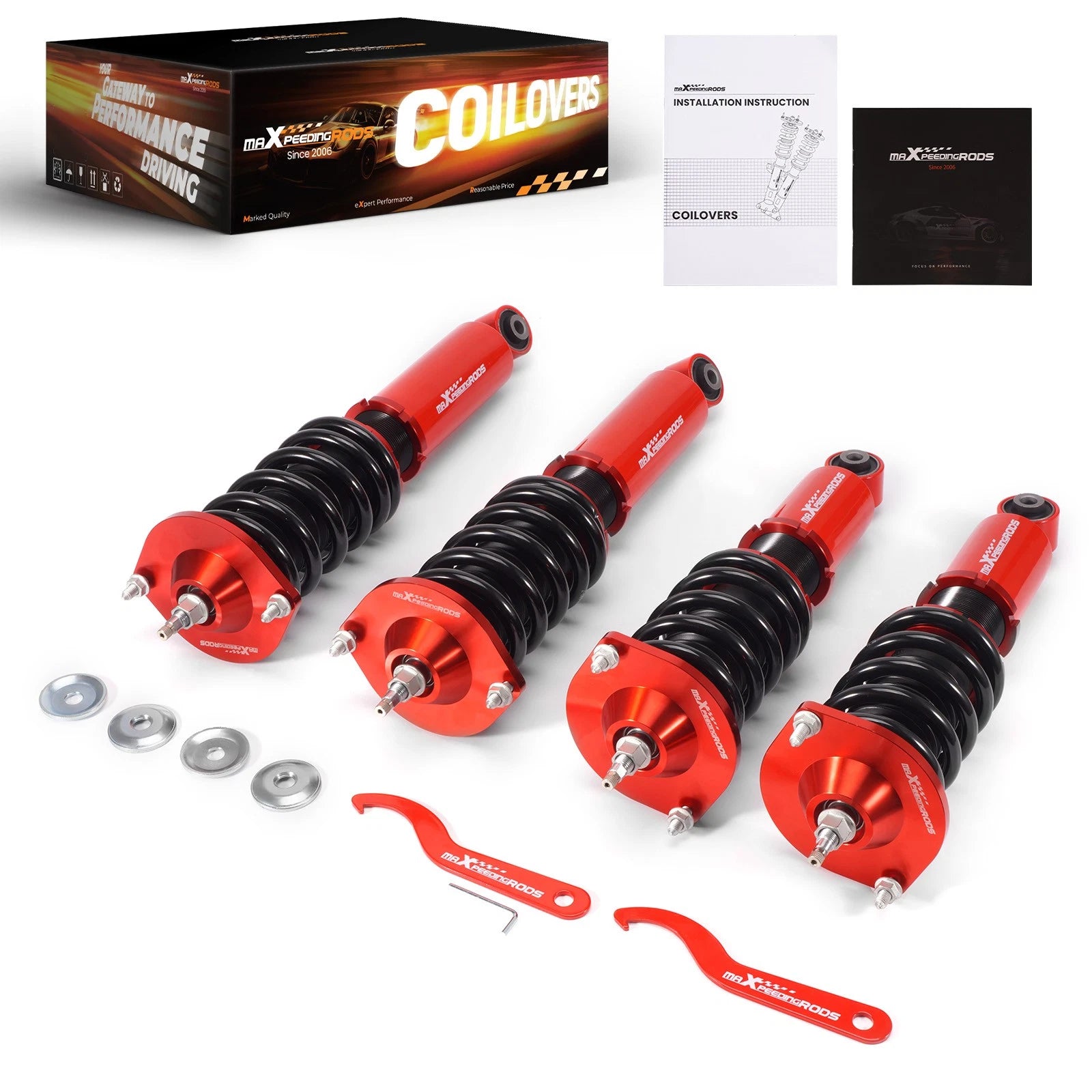 24-Way Damper Coilovers Lowering Kit for Mazda Miata MX-5 (1990–1998)