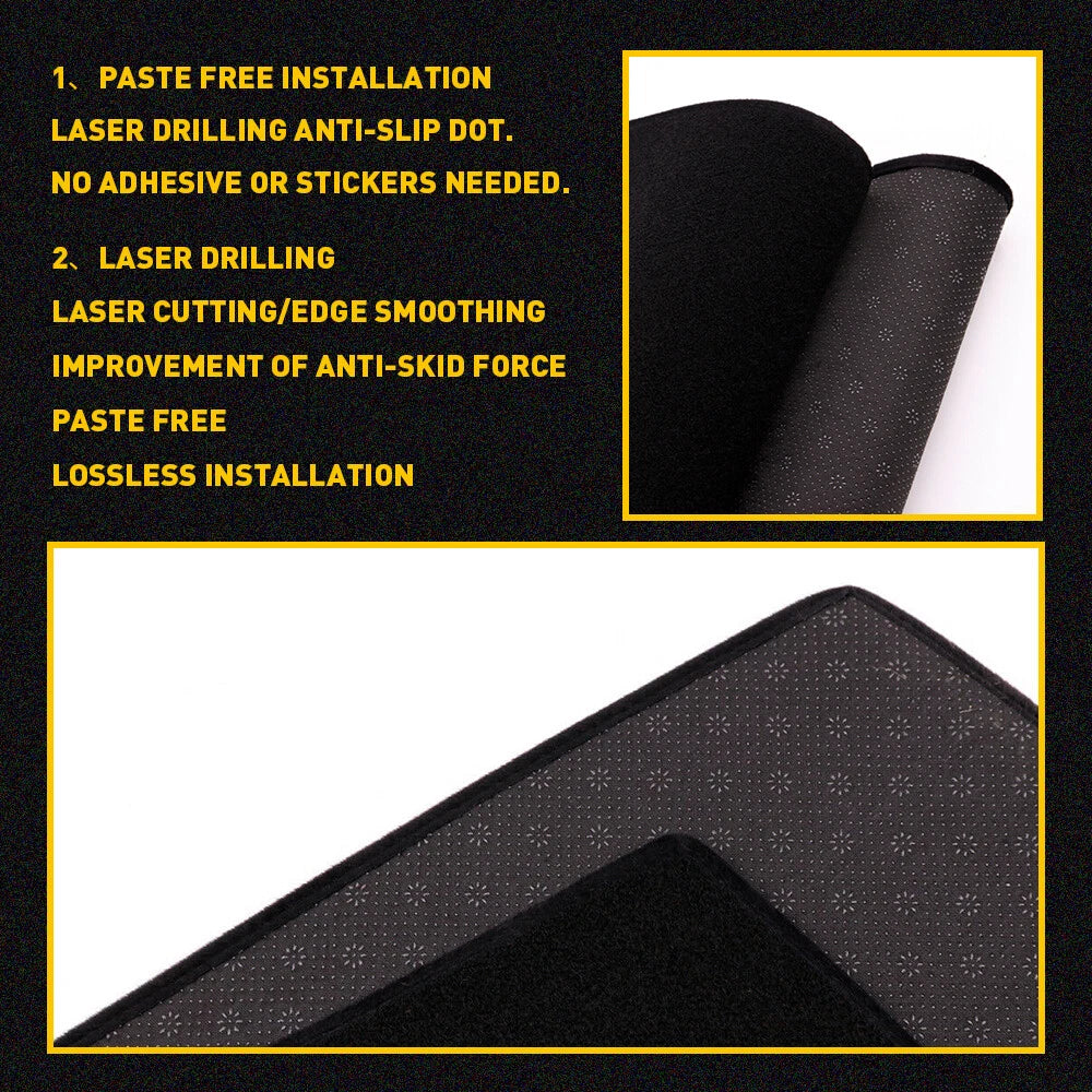 Dash Cover Mat for Ford F150 (1997-2003) Black
