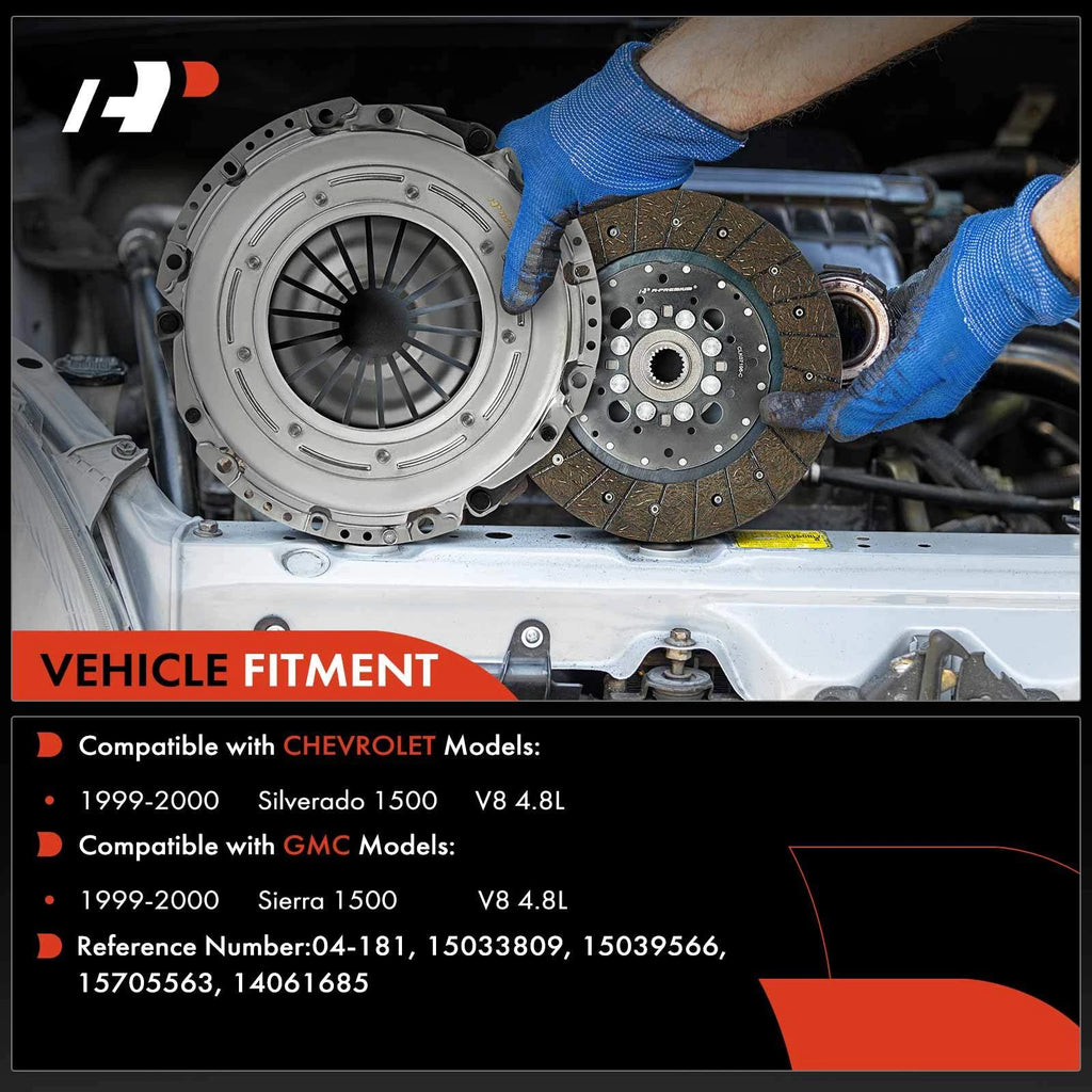 Clutch Kit for Chevrolet Silverado 1500, GMC (1999â2000)