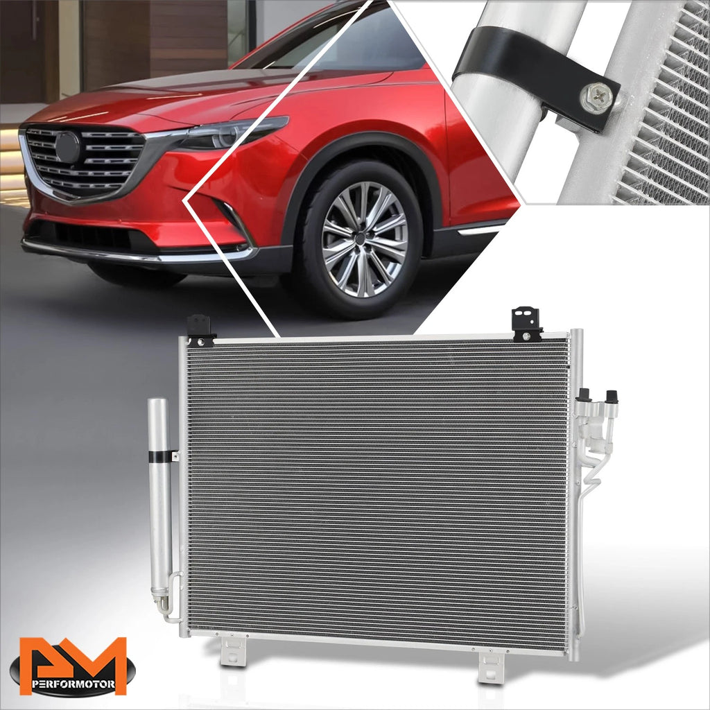 A/C Condenser for Mazda CX-9 (2016–2023) Aluminum Core Replacement